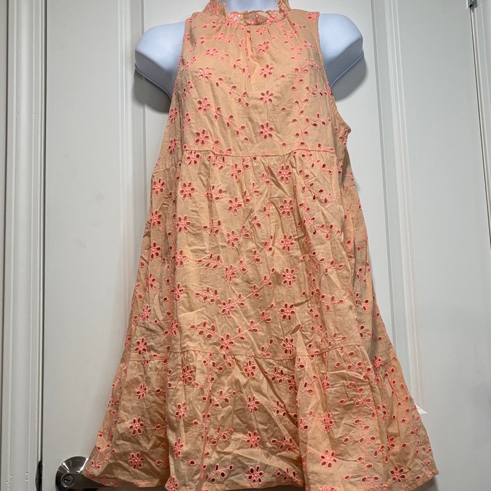 ASOS Light Orange Floral Dress